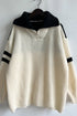 'Isolde' Knit Pullover Sweater - Celes Fashion